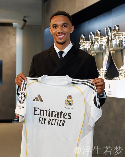 皇马接近敲定阿诺德签约，合同期为5年