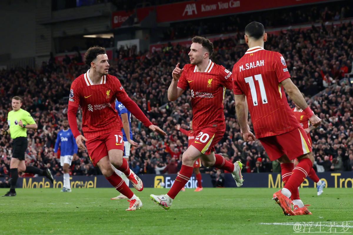 英超:利物浦1-0小胜埃弗顿 26轮不败 领先12分 还剩8轮 若塔破球荒 英超:利物浦1-0小胜埃弗顿 26轮不败 领先12分 还剩8轮 若塔破球荒