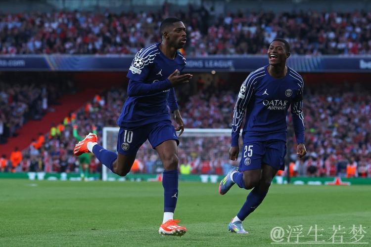 欧冠-登贝莱早早建功梅里诺球遭取消 阿森纳0-1负于巴黎